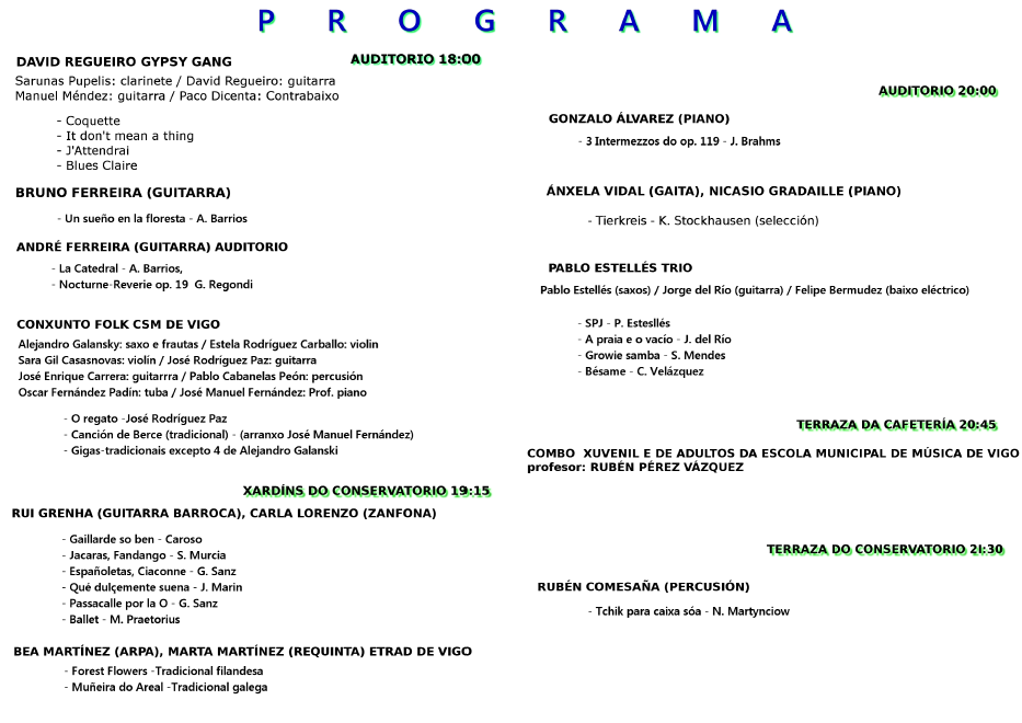 programa festa